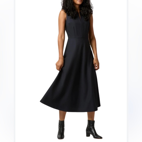 ANN MASHBURN Dresses & Skirts - ANN MASHBURN‎ Elodie Dress Elegant Navy Midi Dress MSRP $550 NWT Size 0